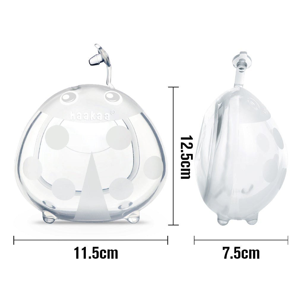 Haakaa Ladybug Silicone Breast Milk Collector 2-Pack (150ml)